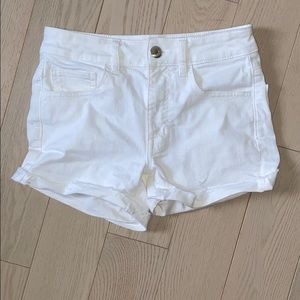 White Shorts